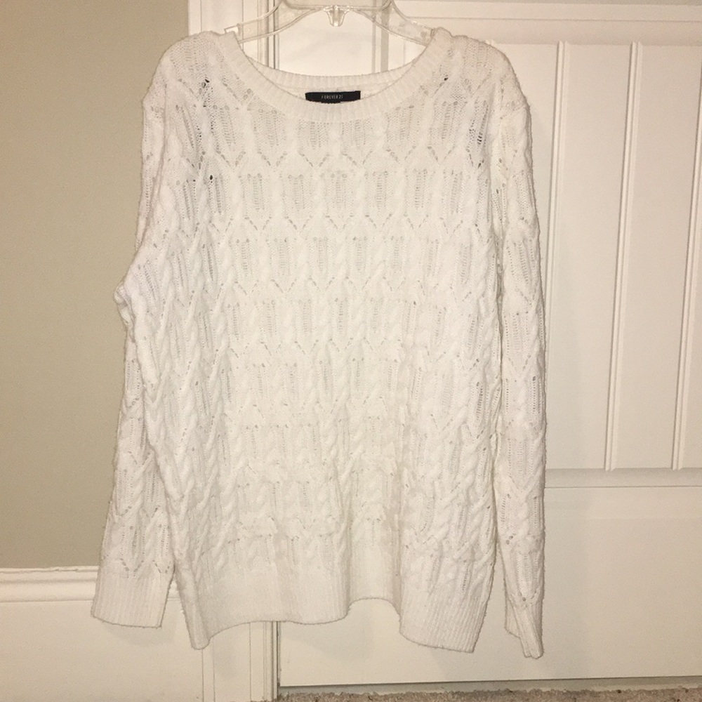 White sweater